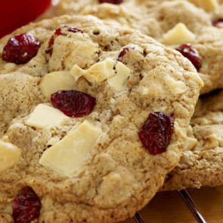 Macadamia and Cranberry White Chocolate Chunk Cookies