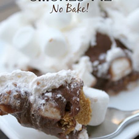 No Bake S’mores Pie