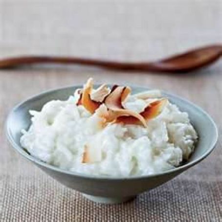 Coconut Arborio Rice Pudding