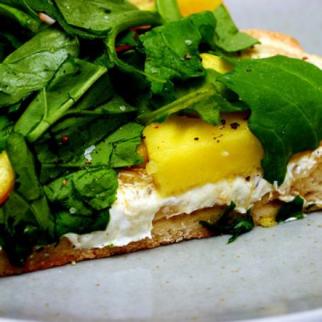 Roasted Acorn Squash and Gorgonzola Pizza