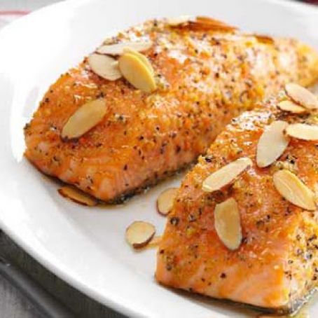 Buttery Pepper Salmon