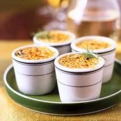 SIDES  GORGONZOLA & LEEK CREME BRULEE