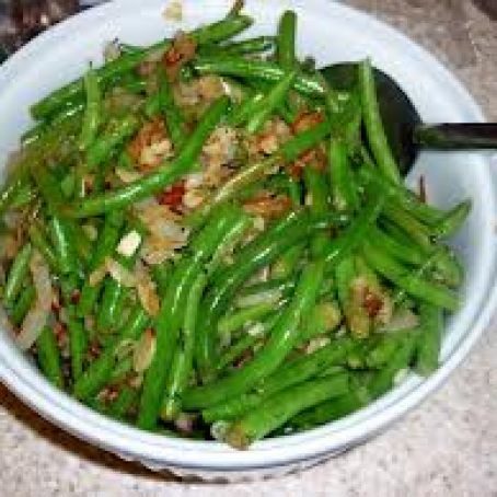 Butter Braised Root Vegetables and Green Beans