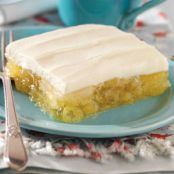 Frosted Pineapple Lemon Gelatin