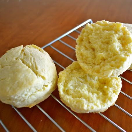 quickbread - almond flour butter biscuits