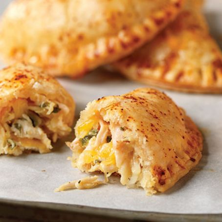 Shredded Chicken Empanadas with Cheese 