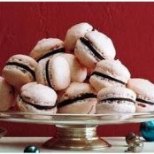 Raspberry Chocolate Macaroons