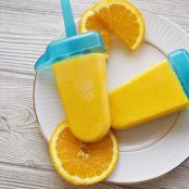 Orange Julius Popsicles