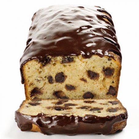 Desserts (Banana Bread with Chocolate Chips & Chocolate Glaze)
