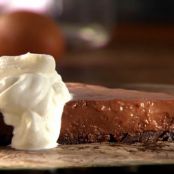 Chocolate-Ginger Pudding Pie