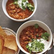 Indian-Spiced Bean-and-Tomato Soup