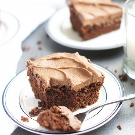 SOUR CREAM CHOCOLATE CAKE