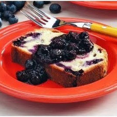 Blueberry Pound Cake