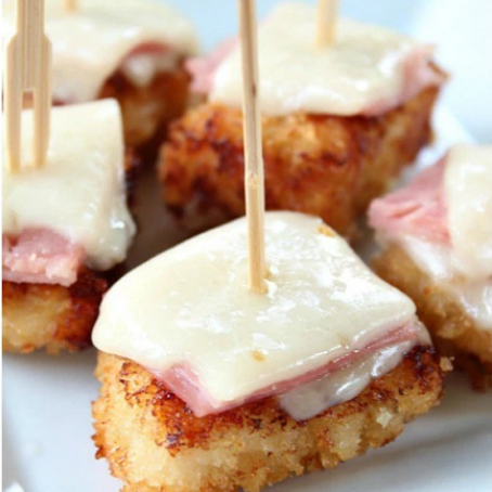 Chicken Cordon Bleu Bites