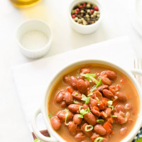 Beans in a Pressure Cooker