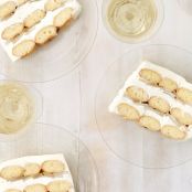 Pear-White Pepper Tiramisu