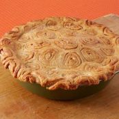 Apple-Raisin Cinnamon Bun Pie