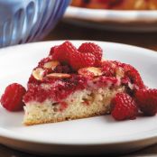 Raspberry Upside-Down Cake