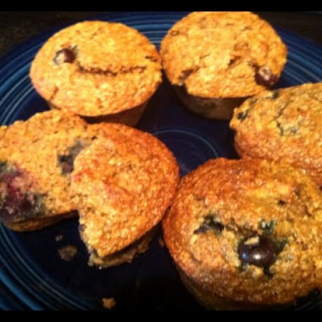 Blueberry Banana Muffins