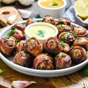 Smoky Bacon-Wrapped Baby Potatoes Recipe