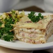 Ham & Cheese Lasagna