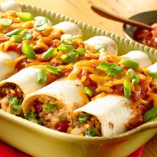 Beefy Broccoli & Cheddar Burritos (Knorr)