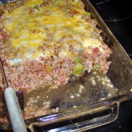 HEARTY PILAF CASSEROLE