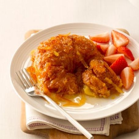 Croissant Breakfast Casserole