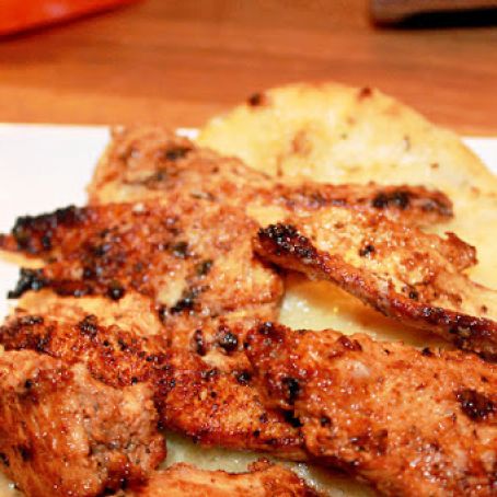Chicken Shawarma with Garlic Oil