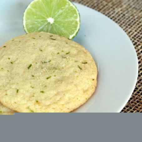 Lime Sugar Cookies