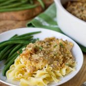Sandy’s Chicken Baked Chicken with Stuffing and Cheese