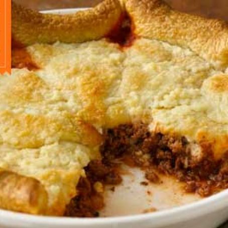 Zesty Italian Crescent Casserole