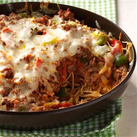 Cheesy Pizza Casserole