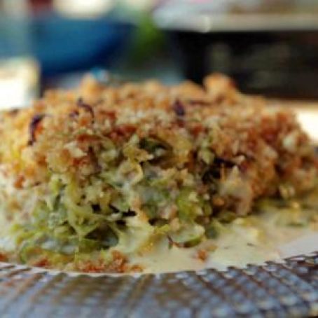 Brussels Sprout Gratin