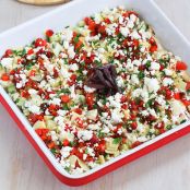 Mediterranean 7 Layer Dip