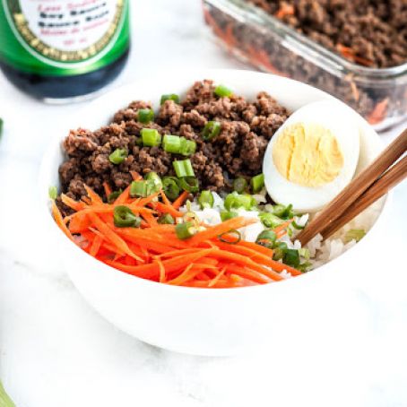 EASY KOREAN BEEF BOWLS