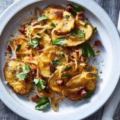 Toro Bravo's Warm Potato Salad with Vinegar and Chorizo