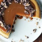 Caramel Toffee Cheesecake