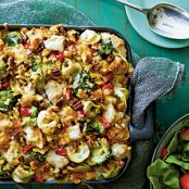 Pasta, Chicken, & Broccoli Bake