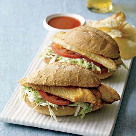 Catfish Po'Boy