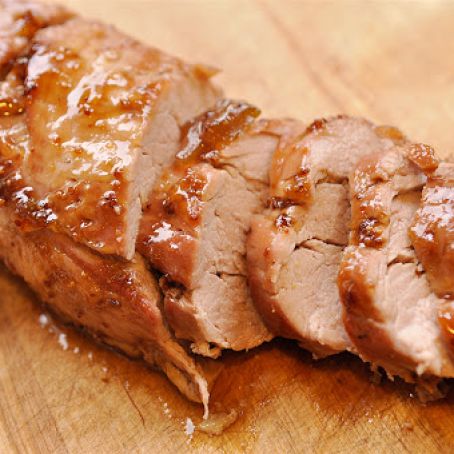 Bourbon Smoked Pork Loin With Maple Bourbon Brine