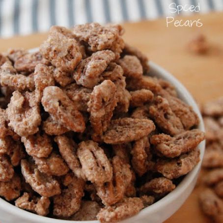 Cinnamon Spiced Pecans