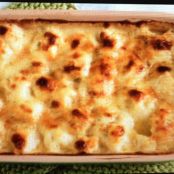 Vegetable: Roasted Cauliflower With Cheddar Cheese Sauce