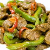 Chinese Beef and Peppers II