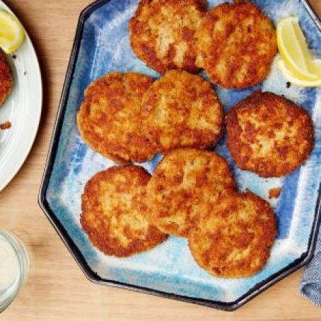 Salmon Cakes, Oven-Fried