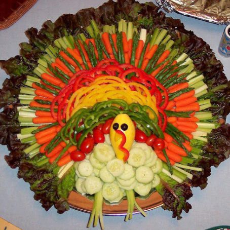 Veggie Tray - Turkey!
