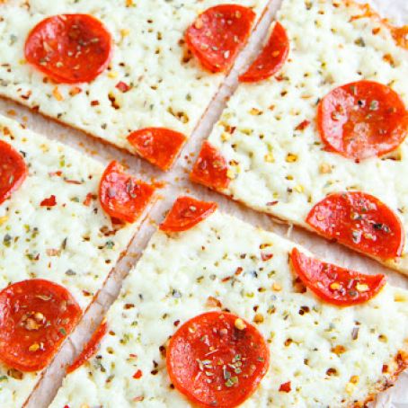No Crust Pepperoni Pizza
