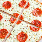 No Crust Pepperoni Pizza