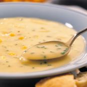 Potato, Cheddar, and Chive Soup