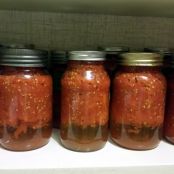 Crushed Tomatoes Preserves (No added liquid)